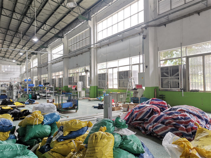 Foshan wire and cable processing workshop environmental space ventilation cooling case