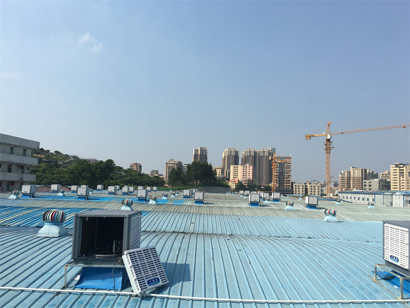 Shenzhen aerospace equipment CNC processing workshop environmental space ventilation cooling case