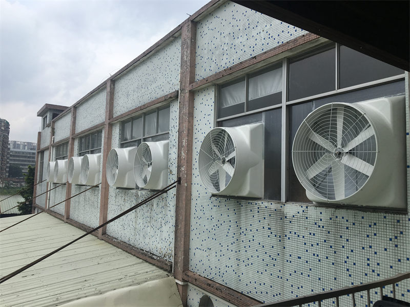 Baiyun District printing workshop environmental space ventilation cooling case