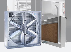 ˶_Fan water curtain evaporative negative pressure ventilation cooling system equipmentCommon faults and troubleshooting methods